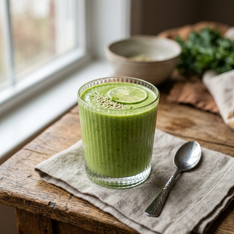Ginger Lime Green Smoothie