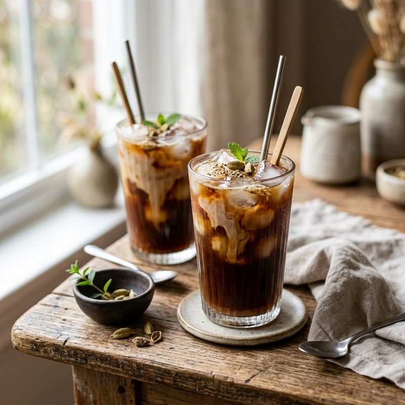 Iced Cardamom Coffee