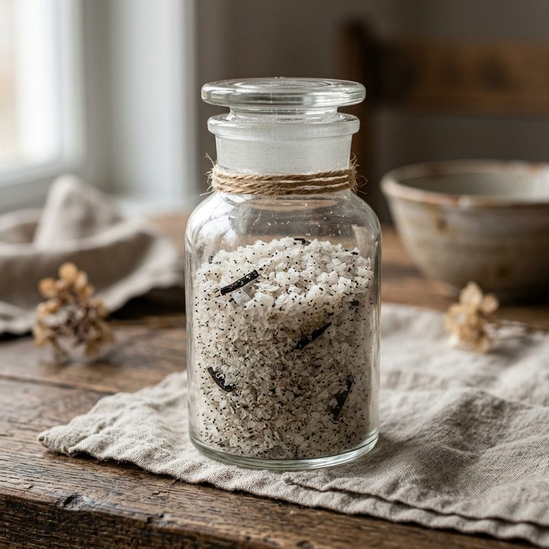 Make Your Own Vanilla Salt