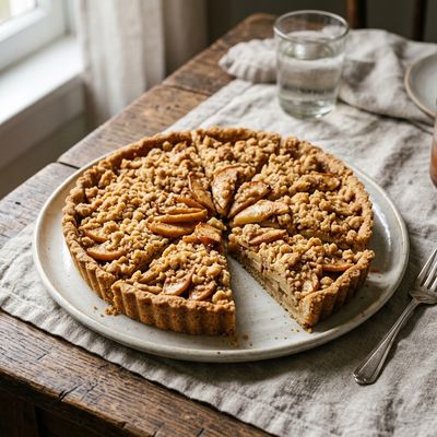 Grain-Free Apple Crumb Tart
