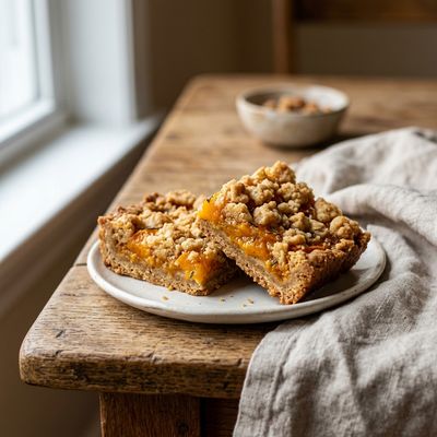 Apricot Rosemary Bars