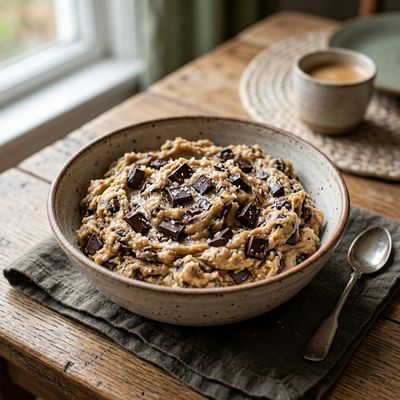 Edible Chocolate Chip Cookie Dough