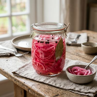 Quick Pickled Red Onions